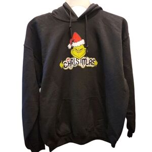 Gildan Black Christmas Hoodie